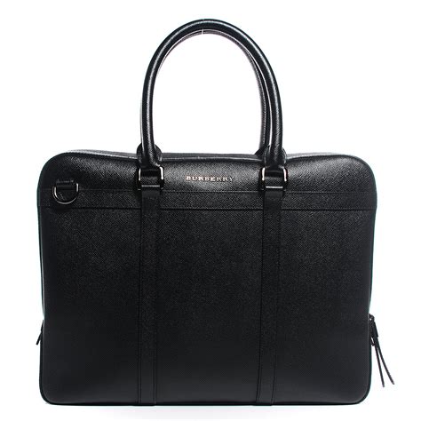 burberry london leather briefcase